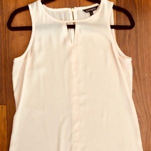 Fashion top light baby pink, sheer